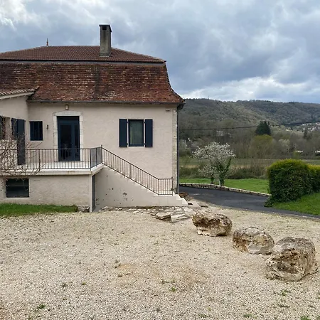 Le Roucayral , Vue Imprenable Sur St Cirq Lapopie, Deux Climatisees Ferienhaus Tour-de-Faure